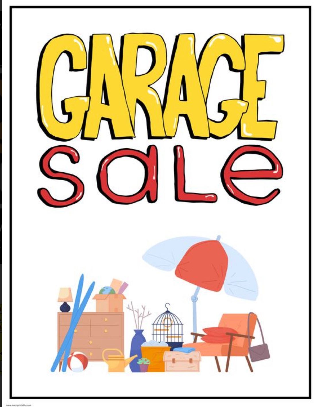 Big Yard/ Garage Sale JUNE 21-22