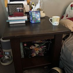 Wooden Side Table 