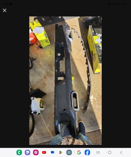 2021 Gmc Sierra Rear Bumper