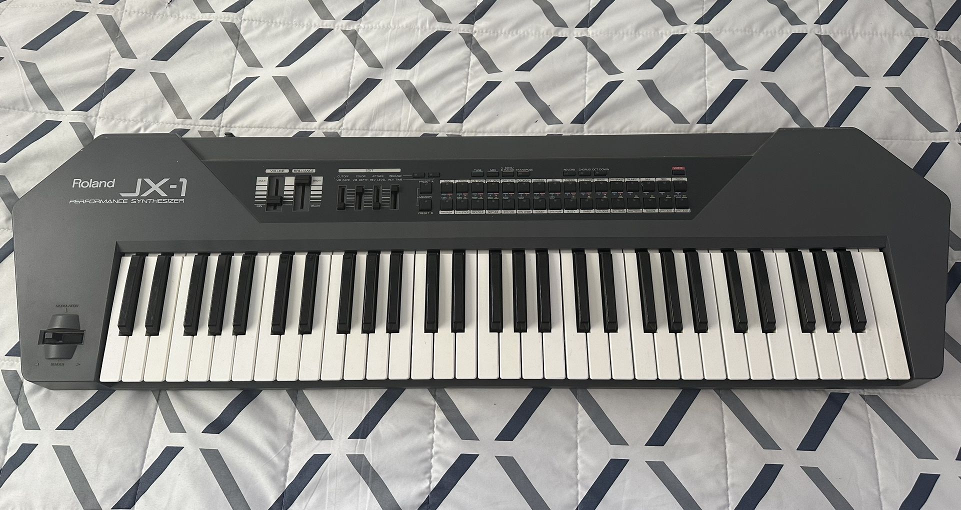 Roland JX-1 Performance Synthesizer