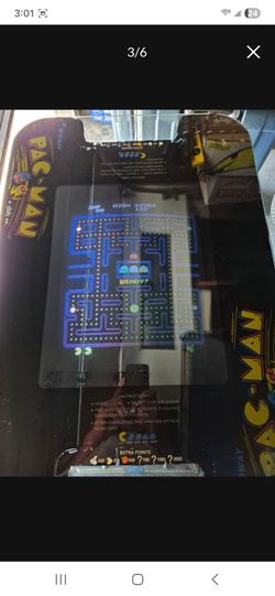 1980 original pac man cocktail, arcade game.