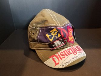 Disneyland Resort Hat Green Adjustable Hat Vintage 1928 Collection