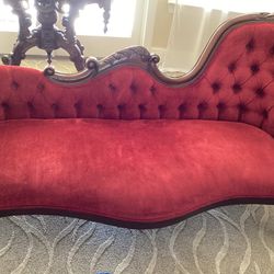 Red Couch For $500