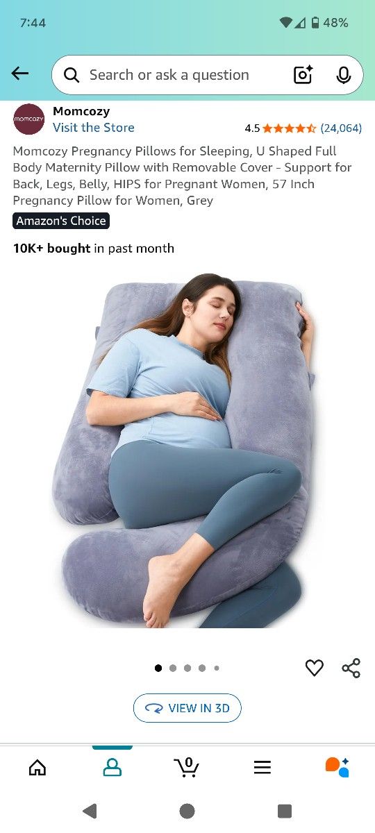 Momcozy Pregnancy Body Pillow