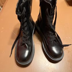 H&M Zipper & Lace Boots