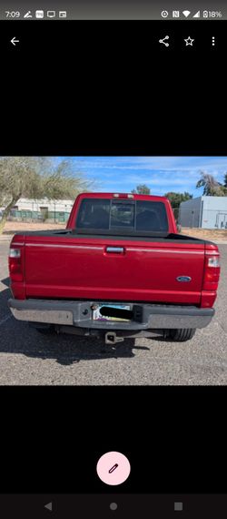 2003 Red Ford Ranger