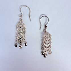 Sterling Silver Dangle Earrings