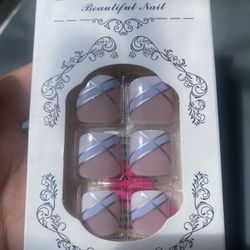 Toe Press On Nails