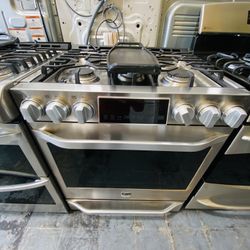 LG Slide In Stove We Finance