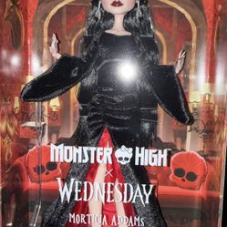 Monster High Wednesday Morticia Adams Doll