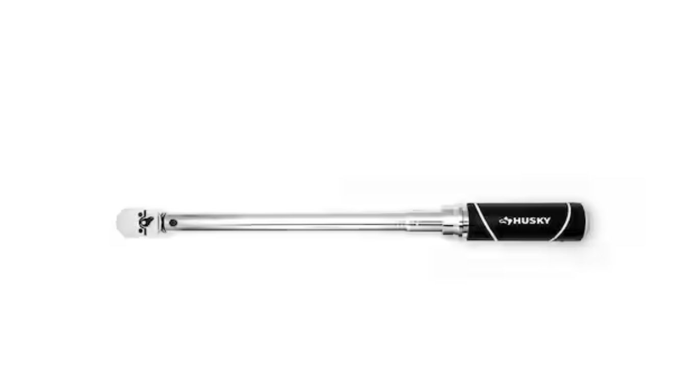 Husky 3/8 in. Drive Torque Wrench 20 ft./lbs. to 100 ft./lbs.
