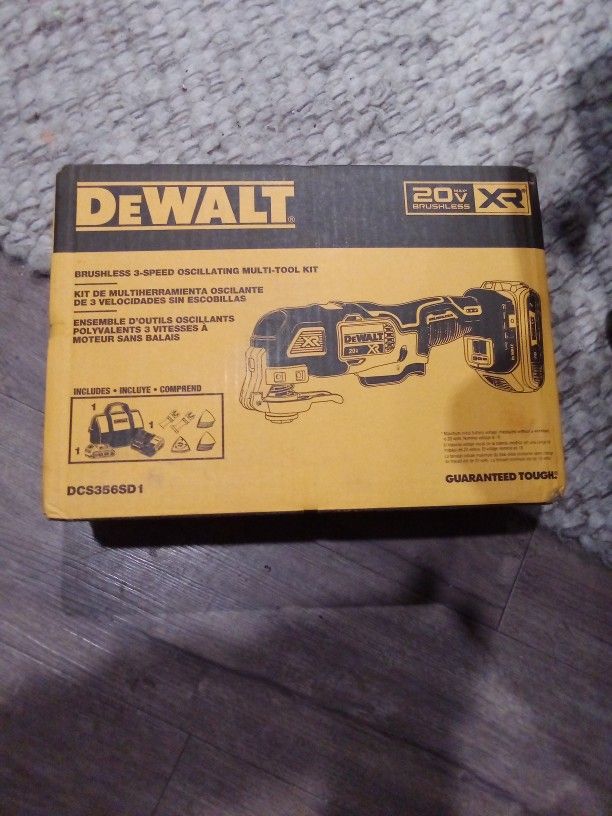 DeWalt Brushless 3-speed Oscillating Multi-tool Kit