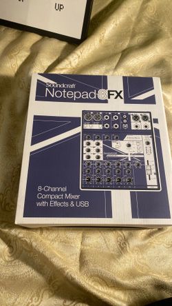 Soundcraft Notepad8FX