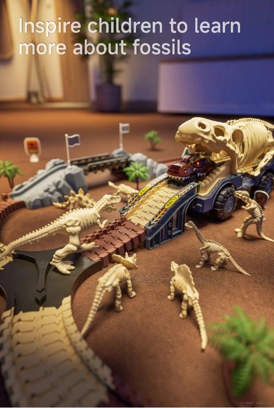 T-REX DINOSAUR FOSSIL TRACK 