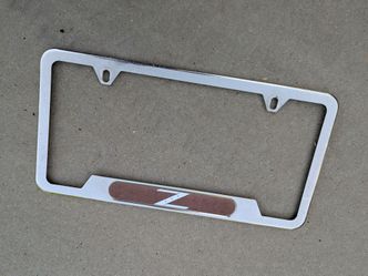Nissan Z license frame