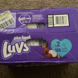 Luvs Size 2 Diapers