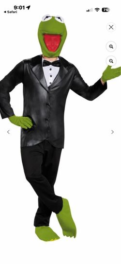 Kermit the frog costume