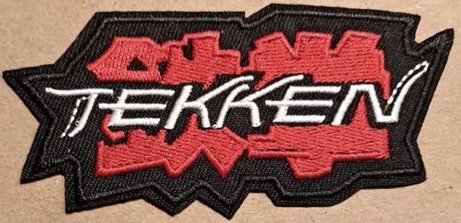 Tekken embroidered Iron on patch 6 pcs.