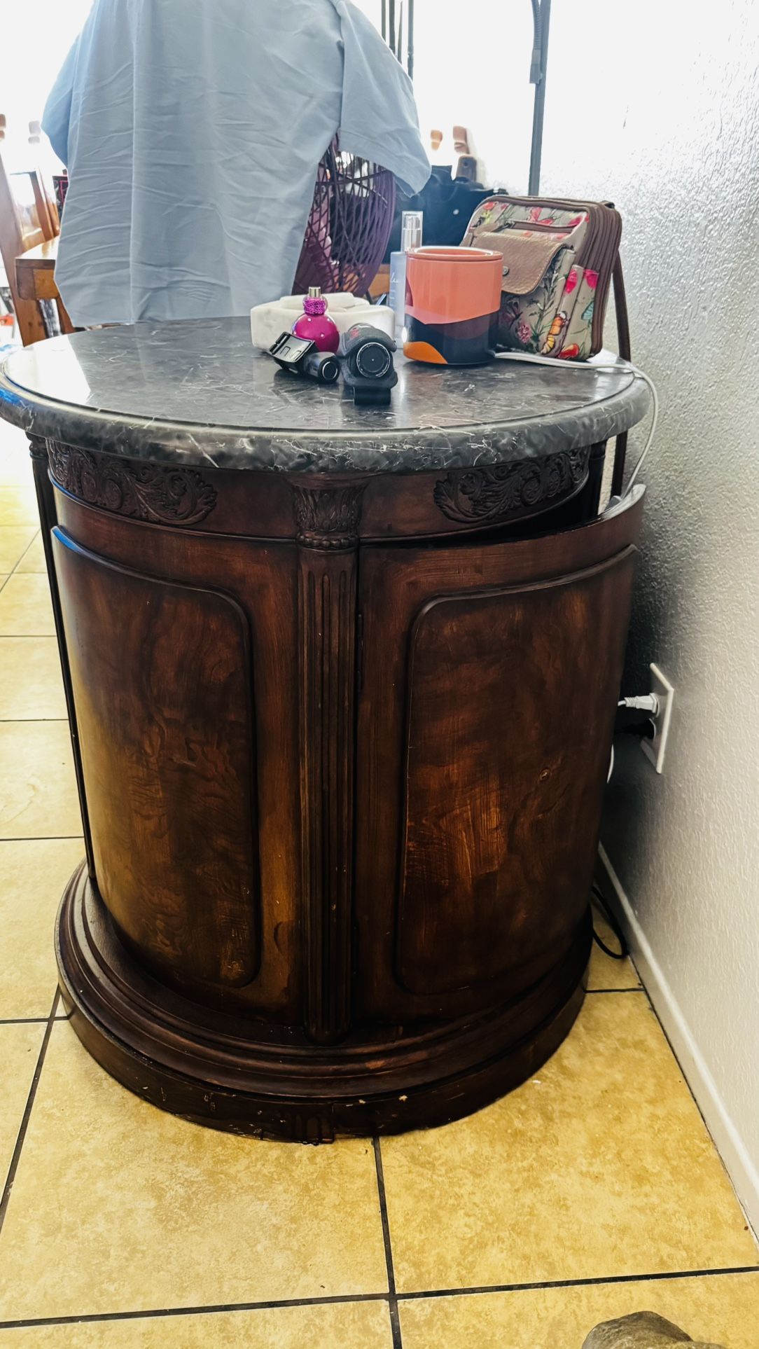 Marbel Top End Tables