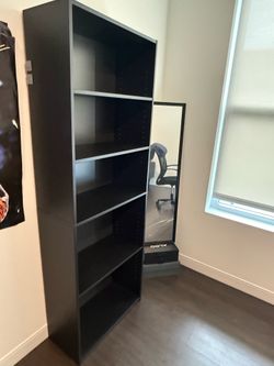 Black Bookcase