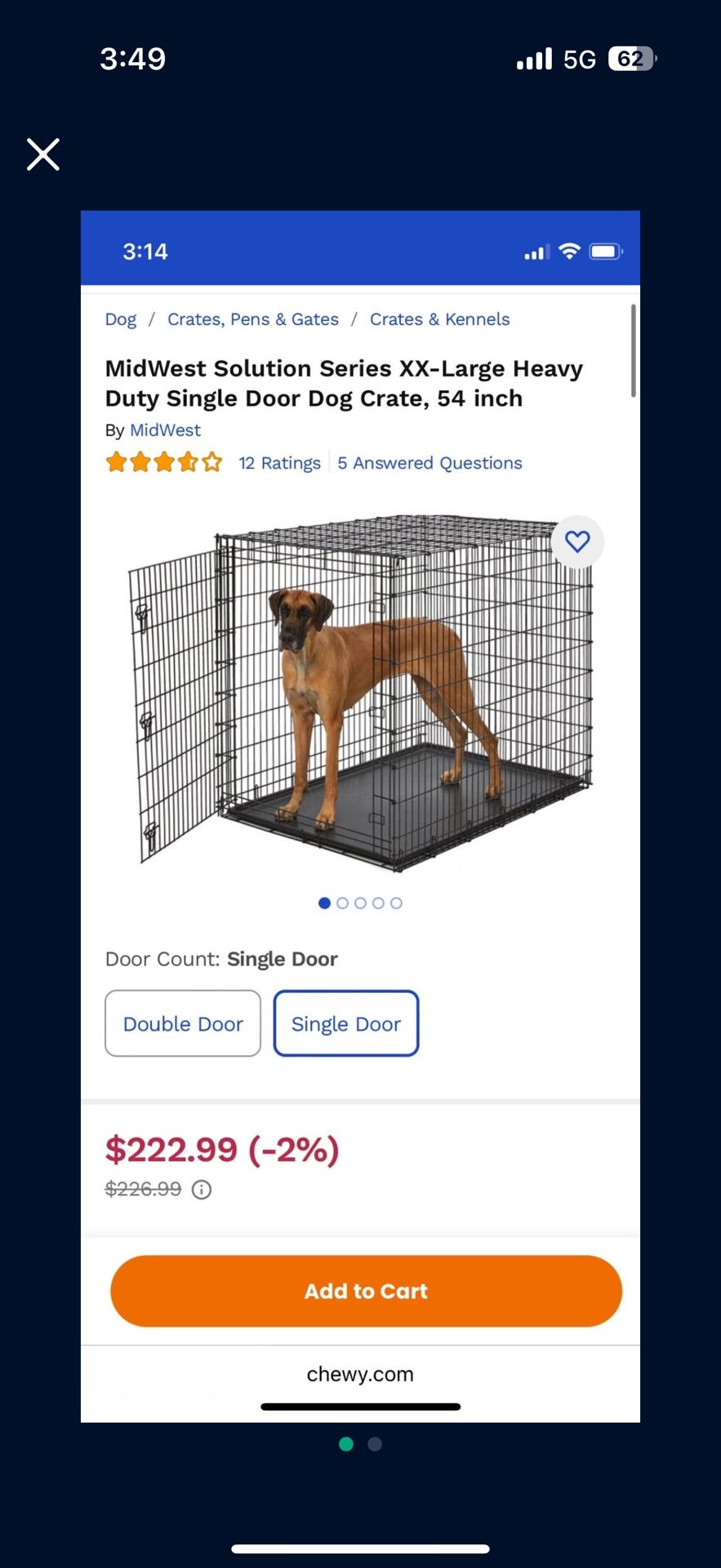 Xxl Dog Crate