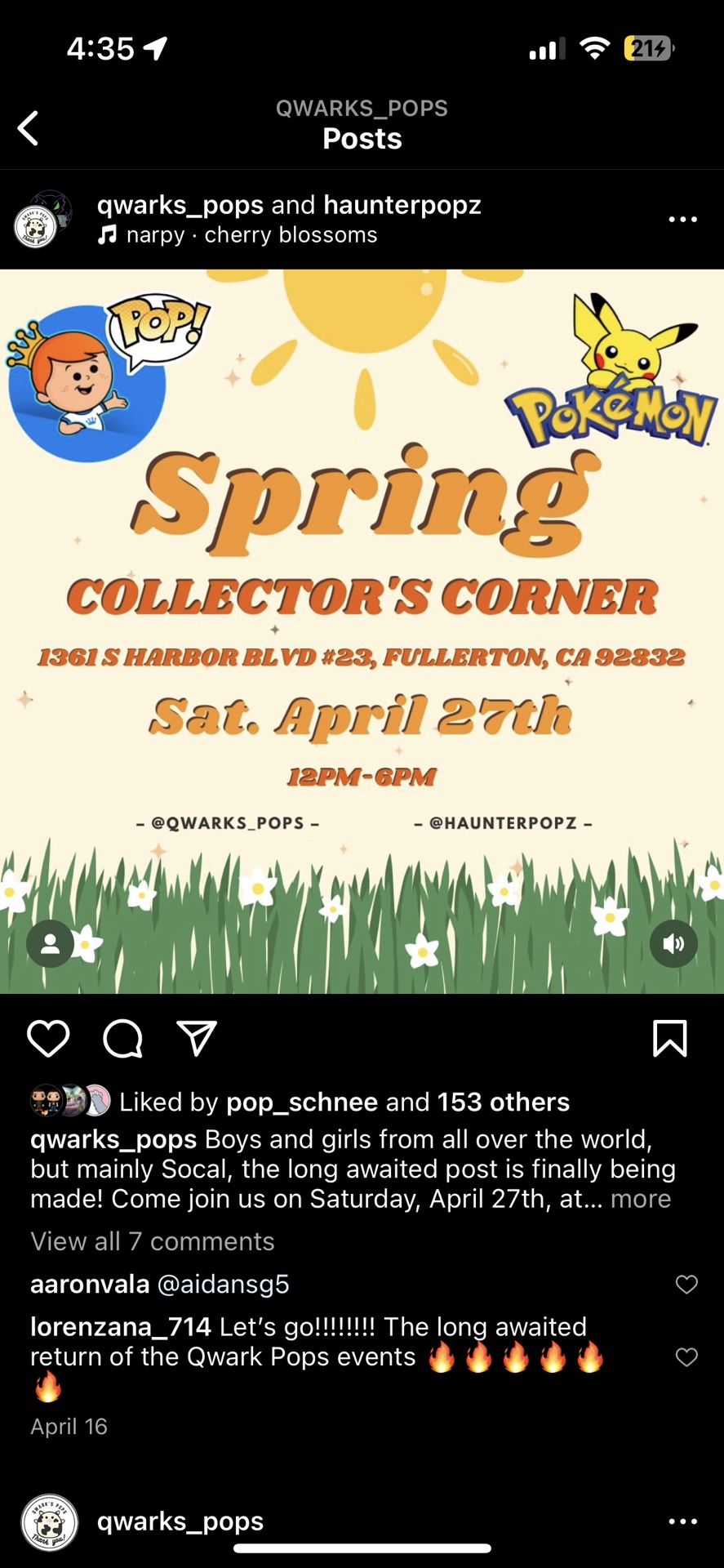 Funko Pop Free Event 