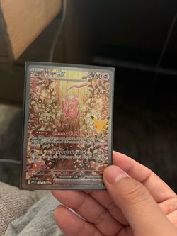 Mew ex 152/128 Pokémon Card Secret Rare