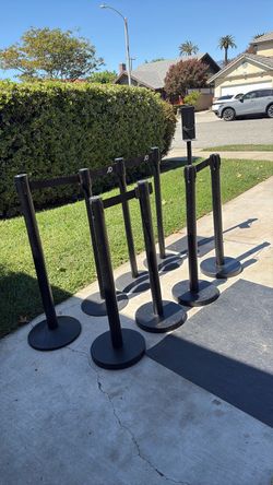 4 piece stanchions