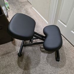 Kneeling Ergonomic Chair, Generic, Black
