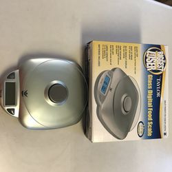 Taylor Glass Digital Food Scale, Model 3842BL