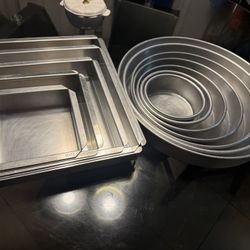 Square Cake Pans And Round Cake Pans By Magic Line 