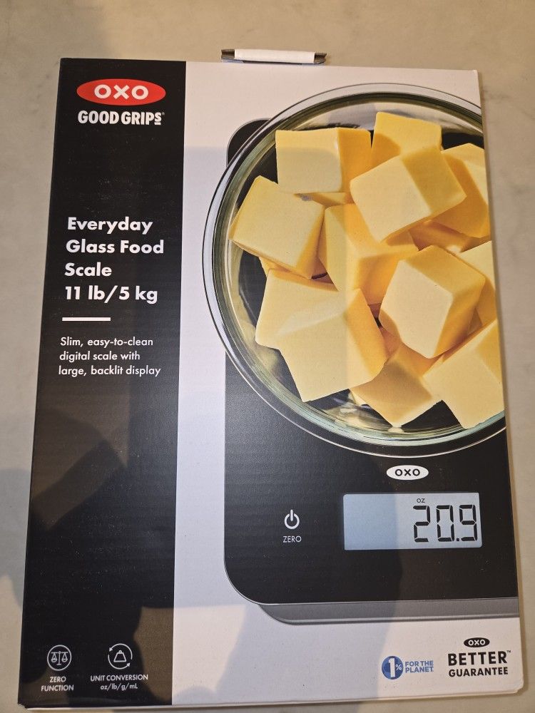 NEW Digital Glass Food Scale 11lbs/5kg