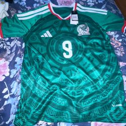 Mexico Jersey Raul #9