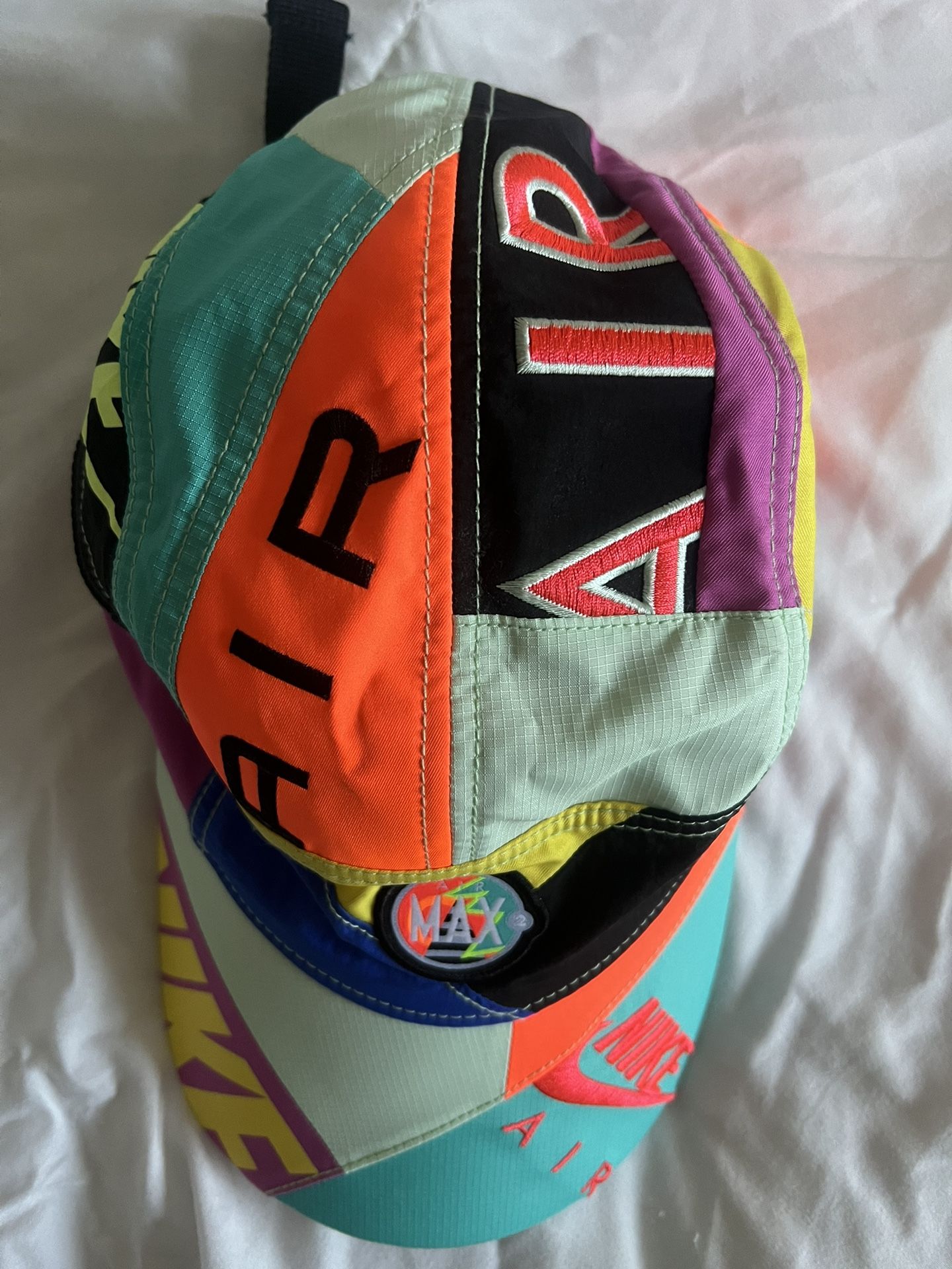 Nike x Atmos NRG AW84 Hat Blue/Black/Flash Crimson