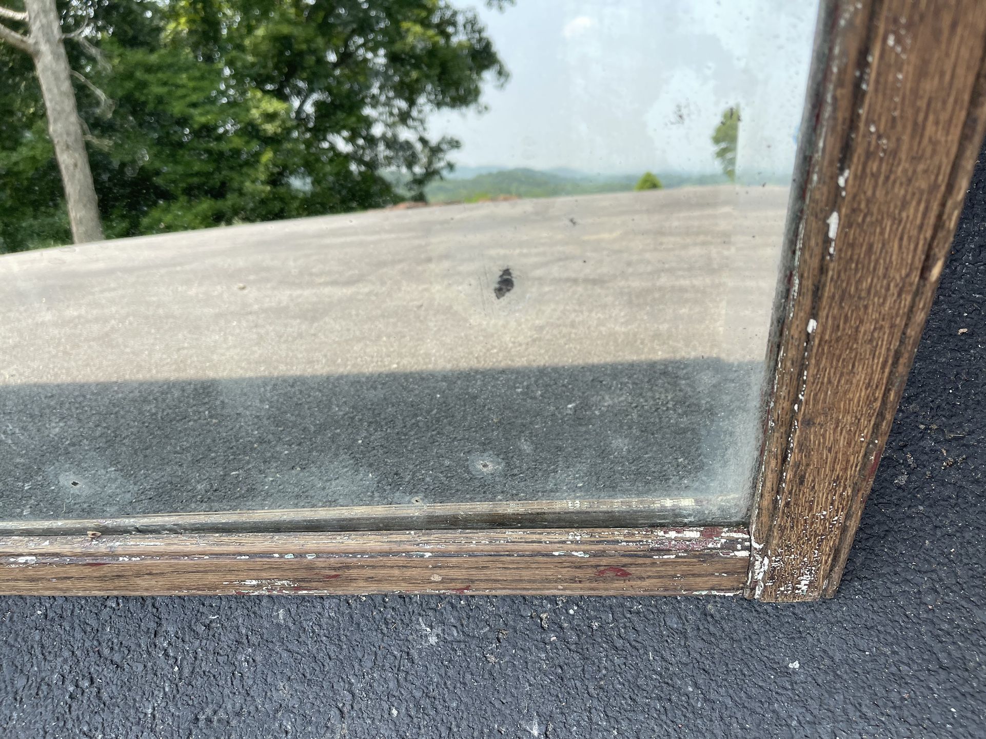 Antique Wall Mirror - Beveled