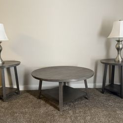 Coffee Table and End Tables