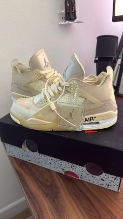 Jordan 4 Off-White Sail | Men’s 9/ Women’s 10.5