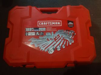 189 pc. sae/ metric tool set