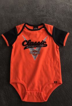 Harley Davidson onesie