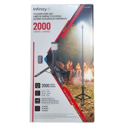 Infinity X1 2000 Lumen 6' Telescopic Camp Light - Telescoping Tripod Camp Light