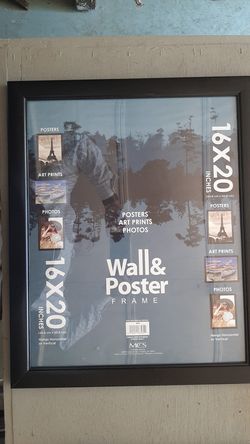 Poster frame 16 x 20 inch never used