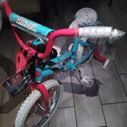 Girl's New Bicycle!