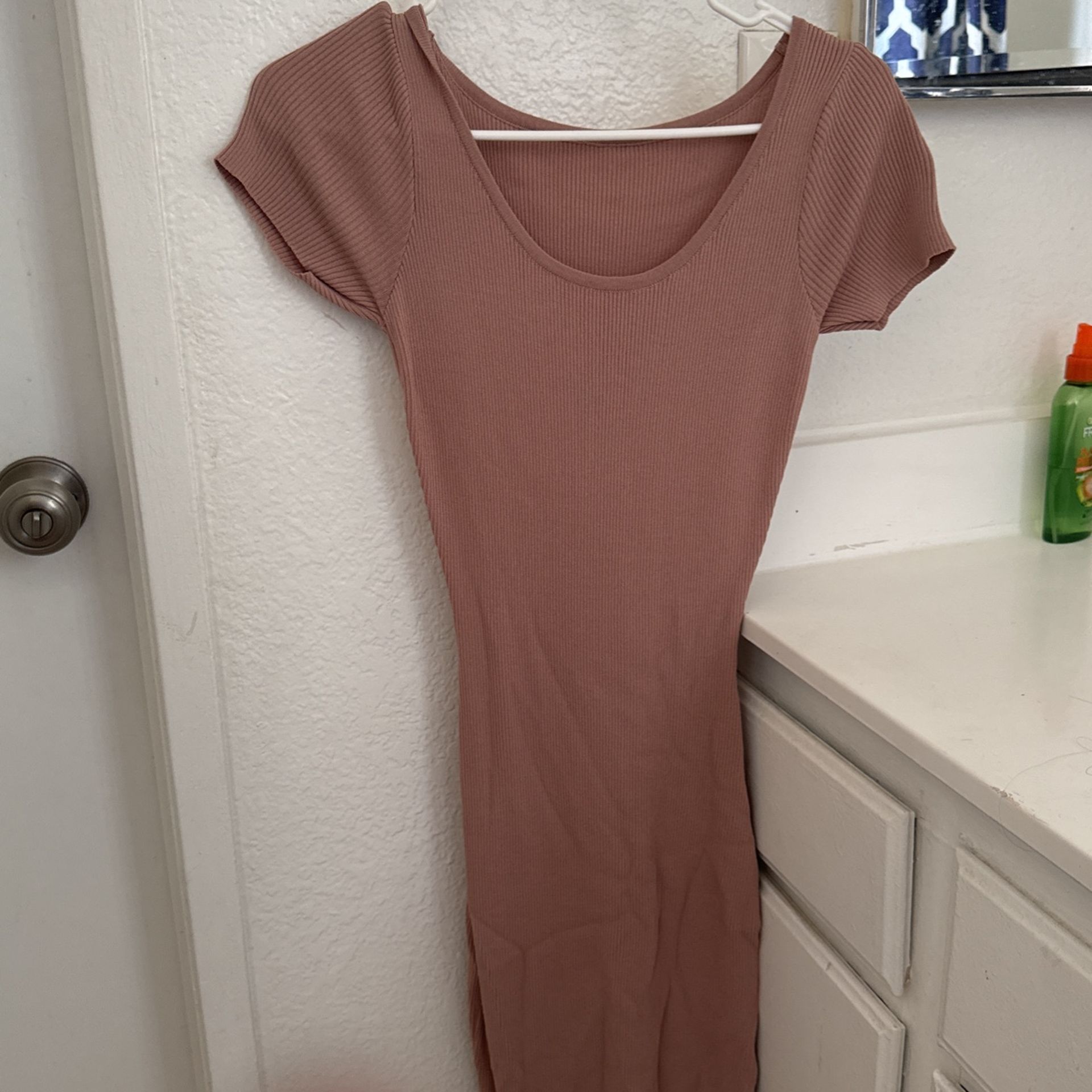 Casual Pink Dress 