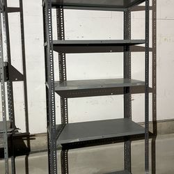 Metal Industrial Shelving Rack With 5 Shelves 
