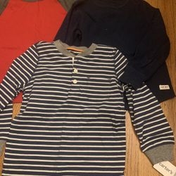 Boys Long Sleeve Size 5 - 2 New/ 1 Used