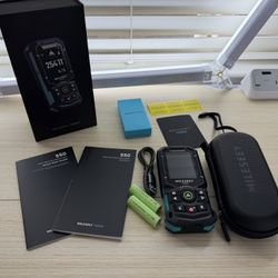 Brand New MILESEEY S50 Green-Beam Laser Distance Measure - 400ft Laser Measure, P2P, Side-Laser Alignment, Rechargeable, 2.4" IPS Backlit SKU359-S1