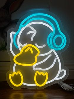 Custom Pokémon Psyduck Led Neon Sign