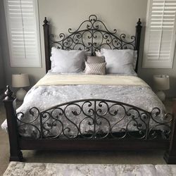 Nice Solid Wood  King Size Bed Frame