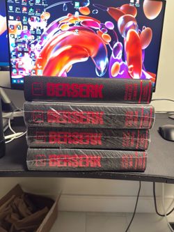 Beserk Deluxe Edition Books 1-4