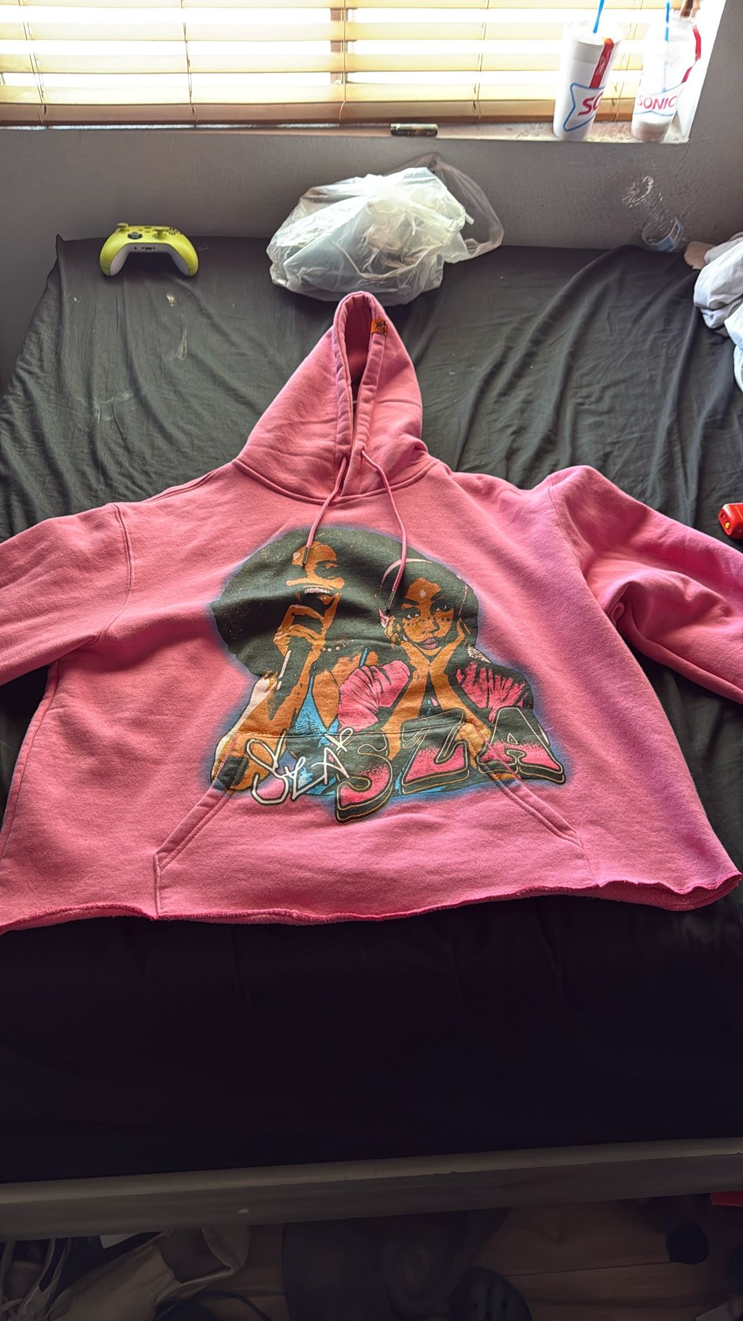 Pink Designer Sza Hoodie